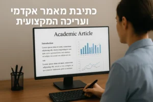 שירותי כתיבה אקדמית