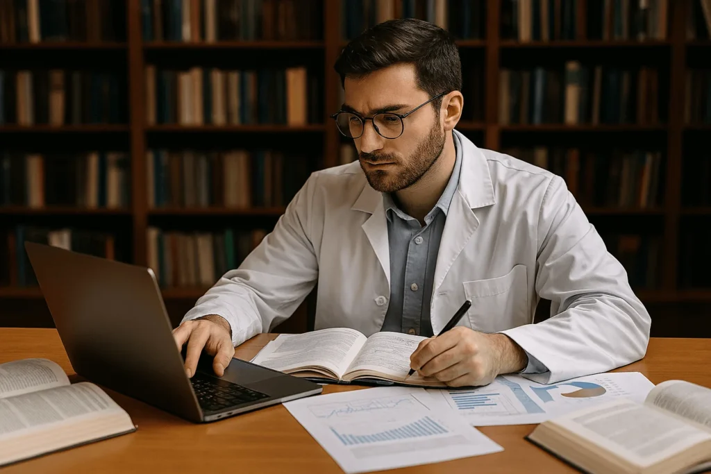 כתיבת עבודת גמר לרפואה