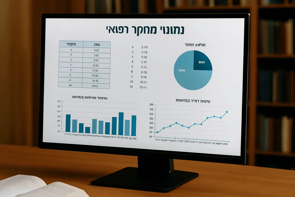 מבנה עבודת גמר רפואית