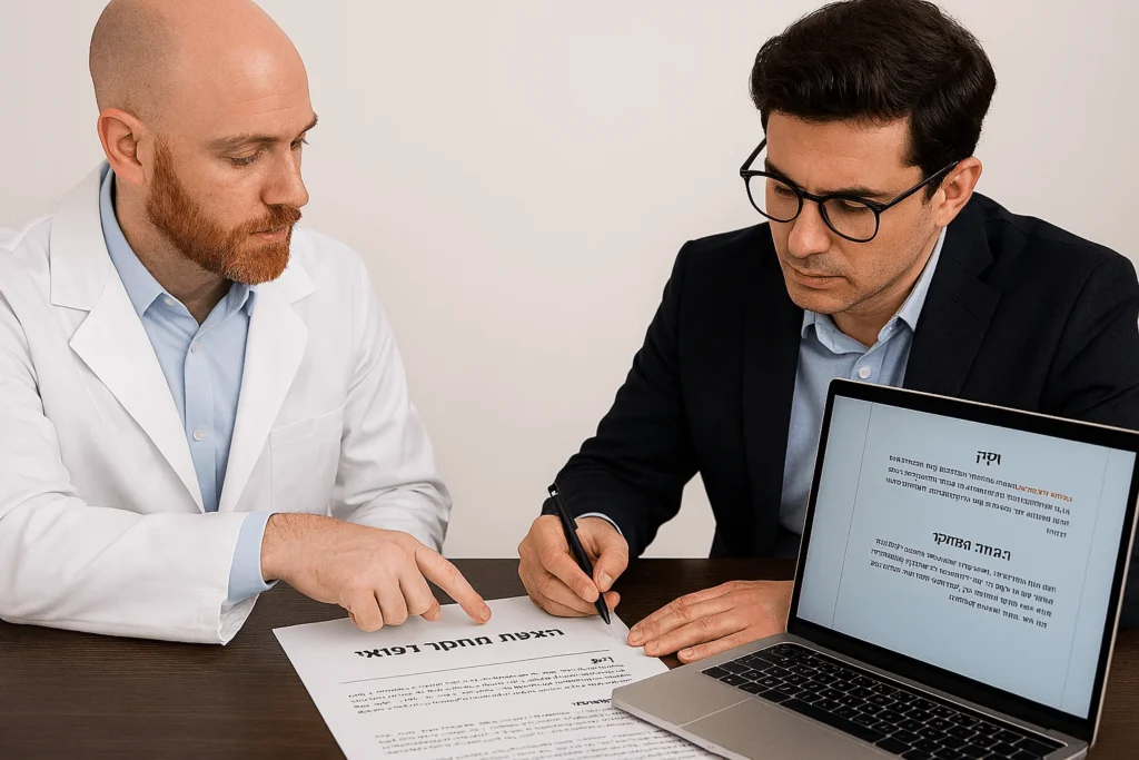 בקשת מענק למחקר רפואי