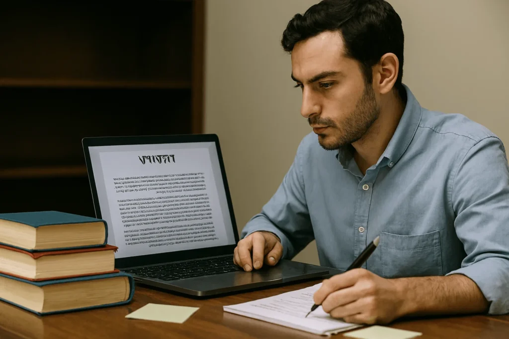 כתיבת עבודת דוקטורט