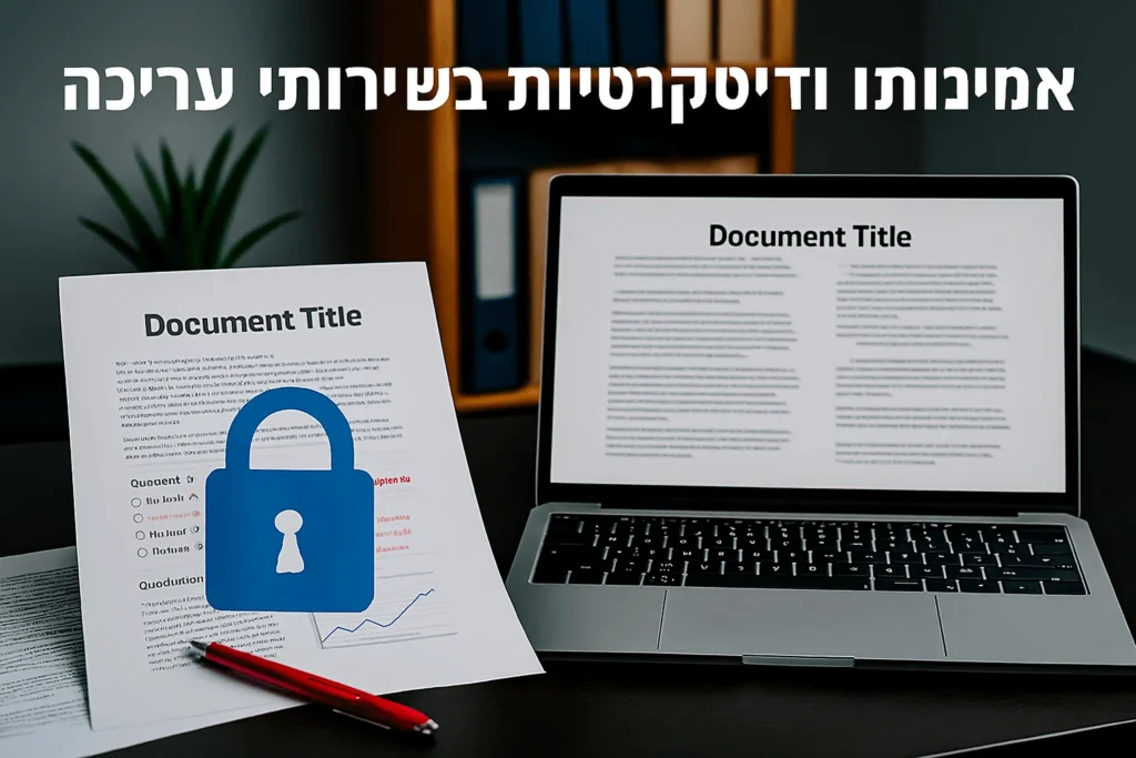 עריכת מאמר למחקר
