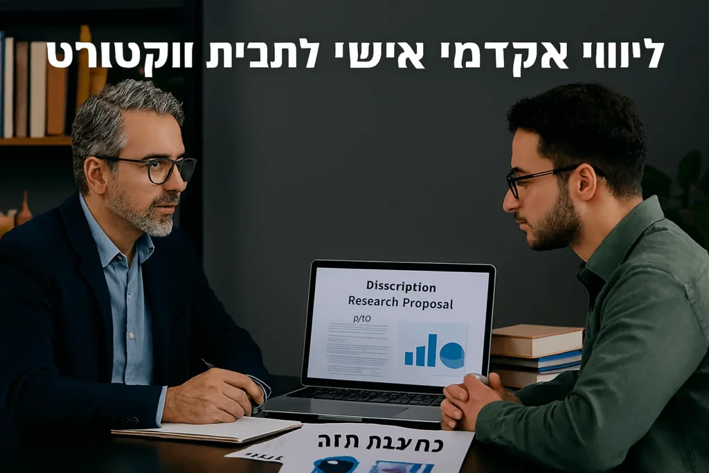 ייעוץ אקדמי לדוקטורט