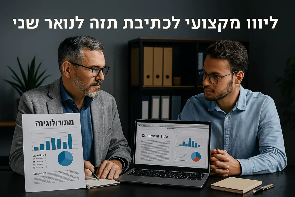 עזרה בכתיבת תזה
