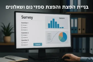 יצירת סקר