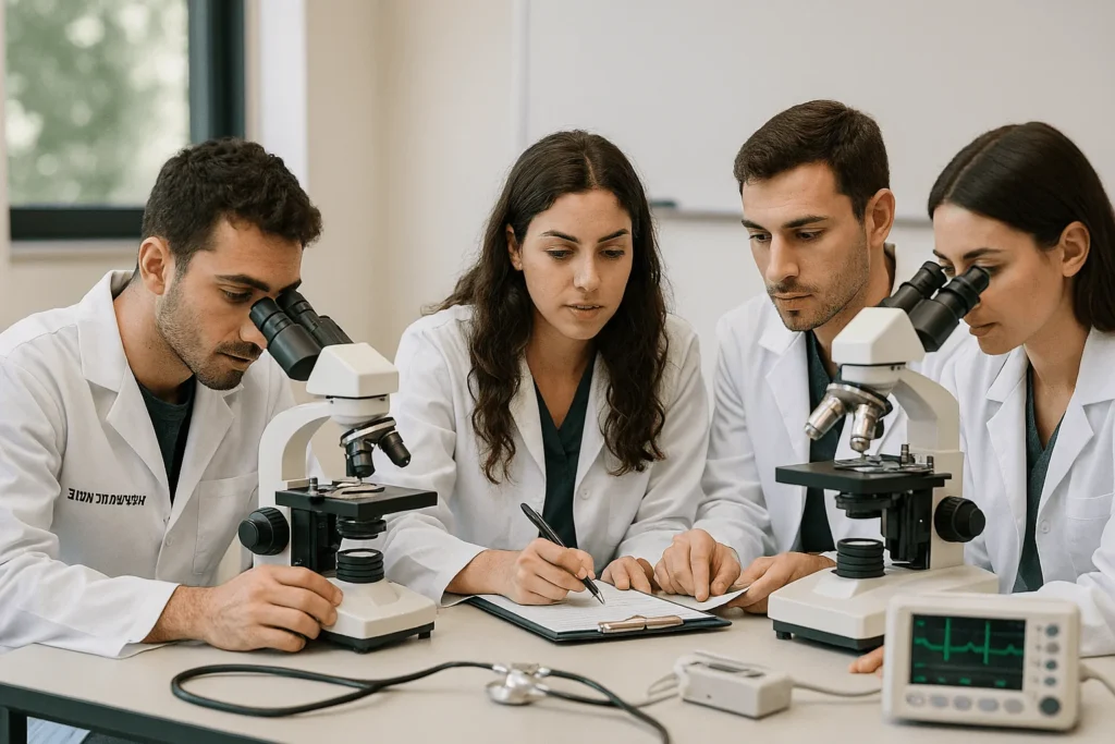 עבודת גמר רפואה תל אביב - סטודנט כותב